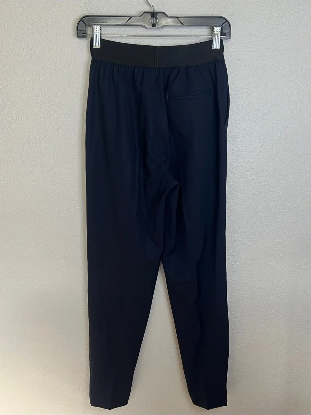 Everlane Wool Elastic Waist Pant Navy Size 0